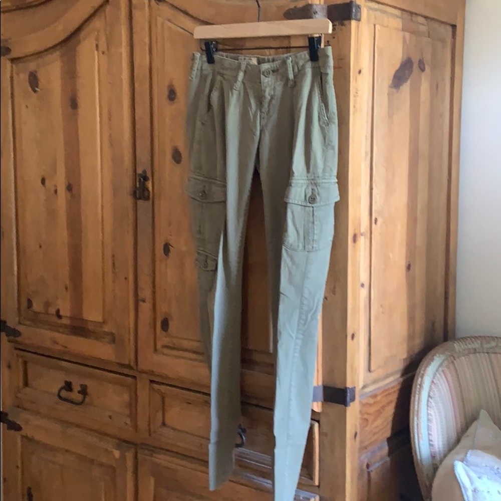 Lucky Brand Cargo pants green khaki
